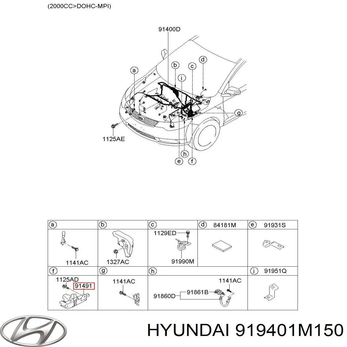  Hyundai/Kia 919401M150 ціна, від 7.60 USD