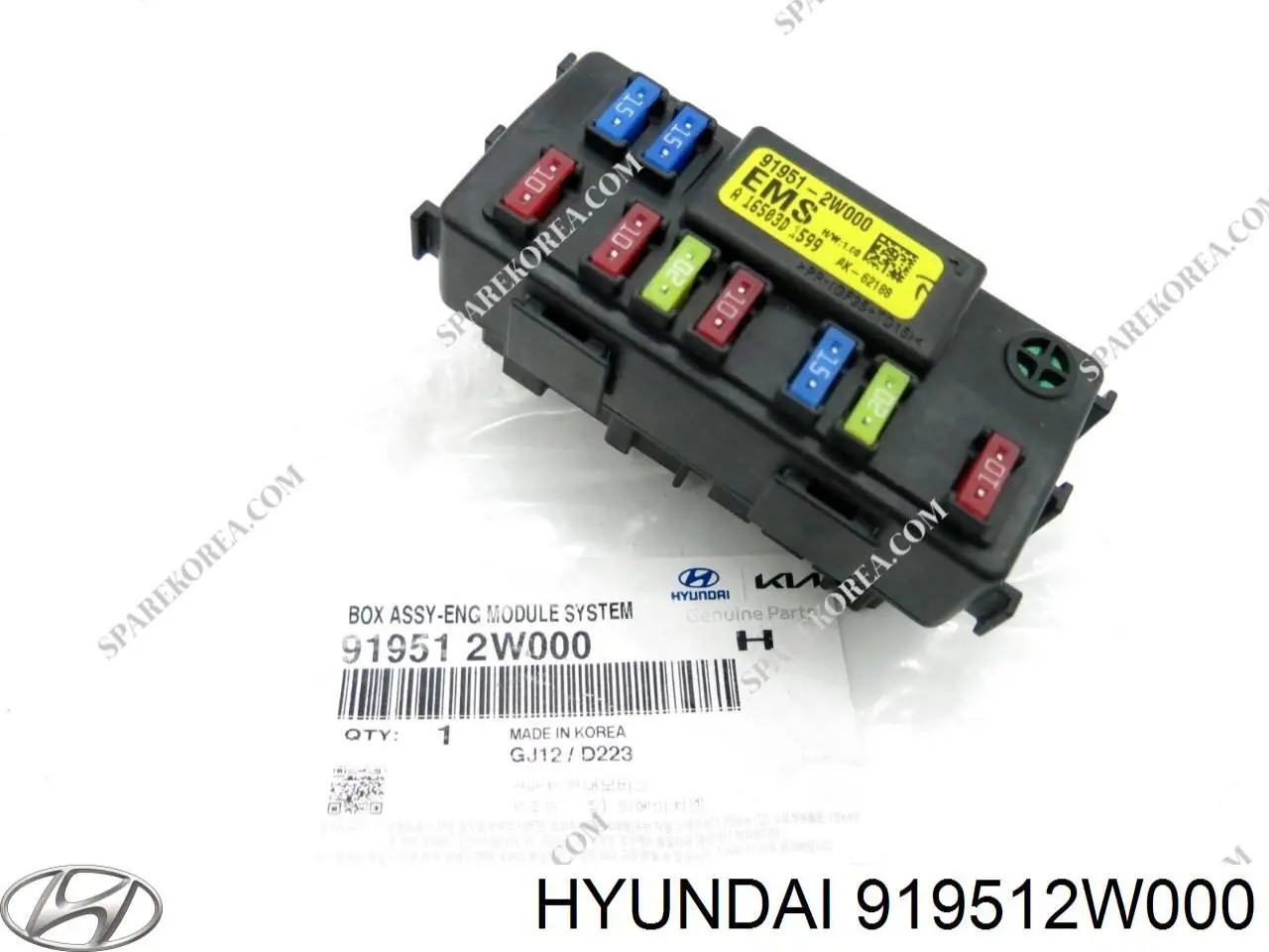  Hyundai/Kia 919512W000 ціна, від 37.71 USD