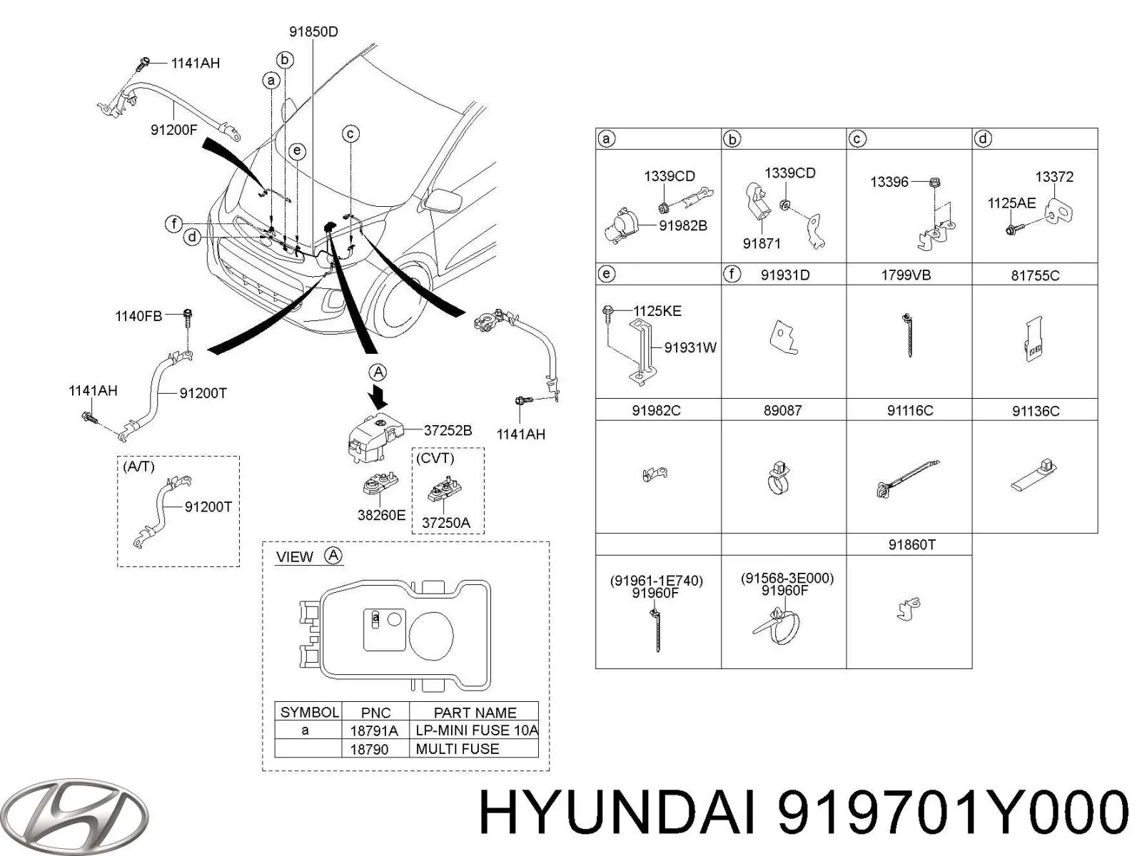 919701Y000 Hyundai/Kia 
