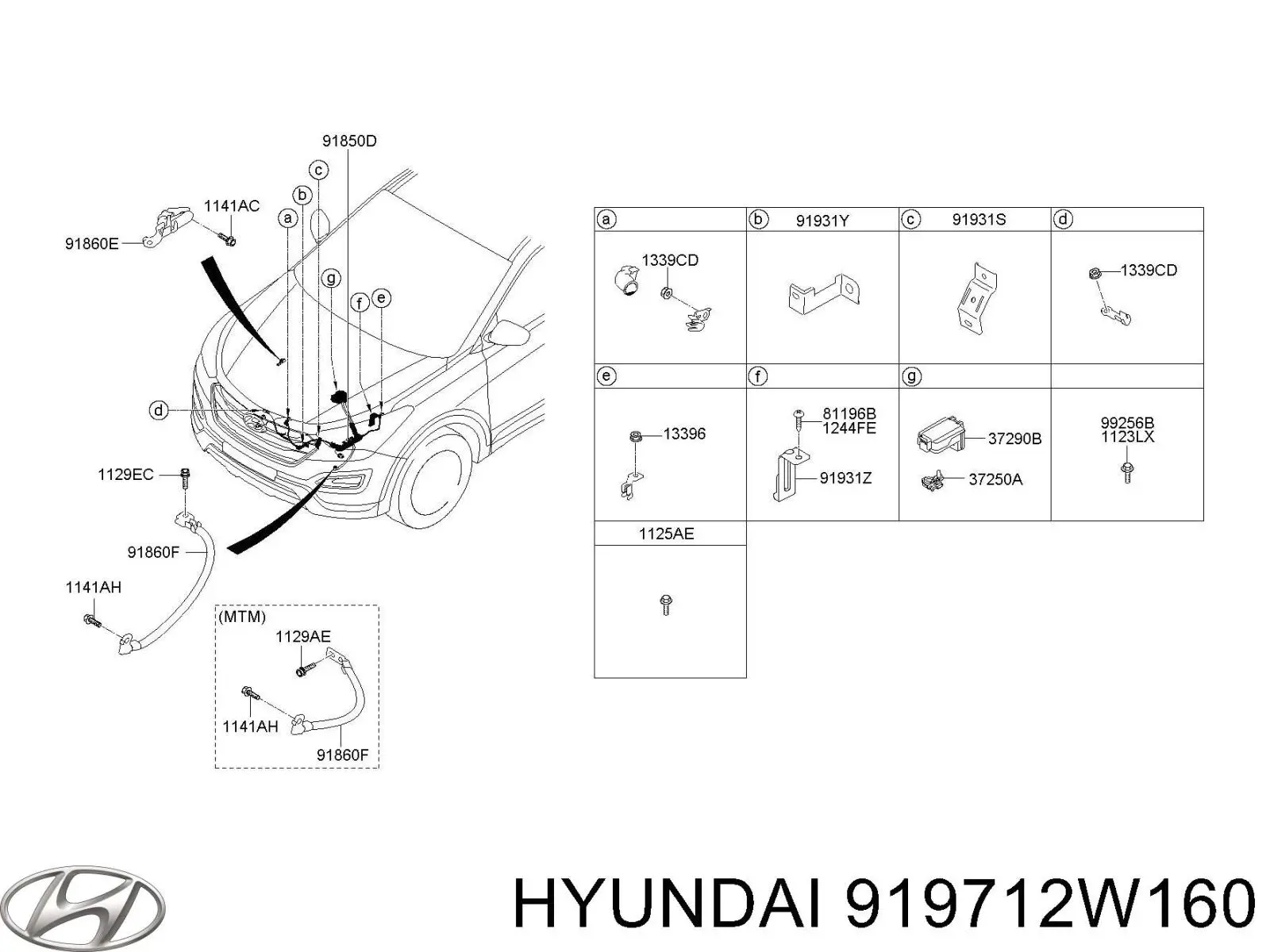  919712W160 Hyundai/Kia