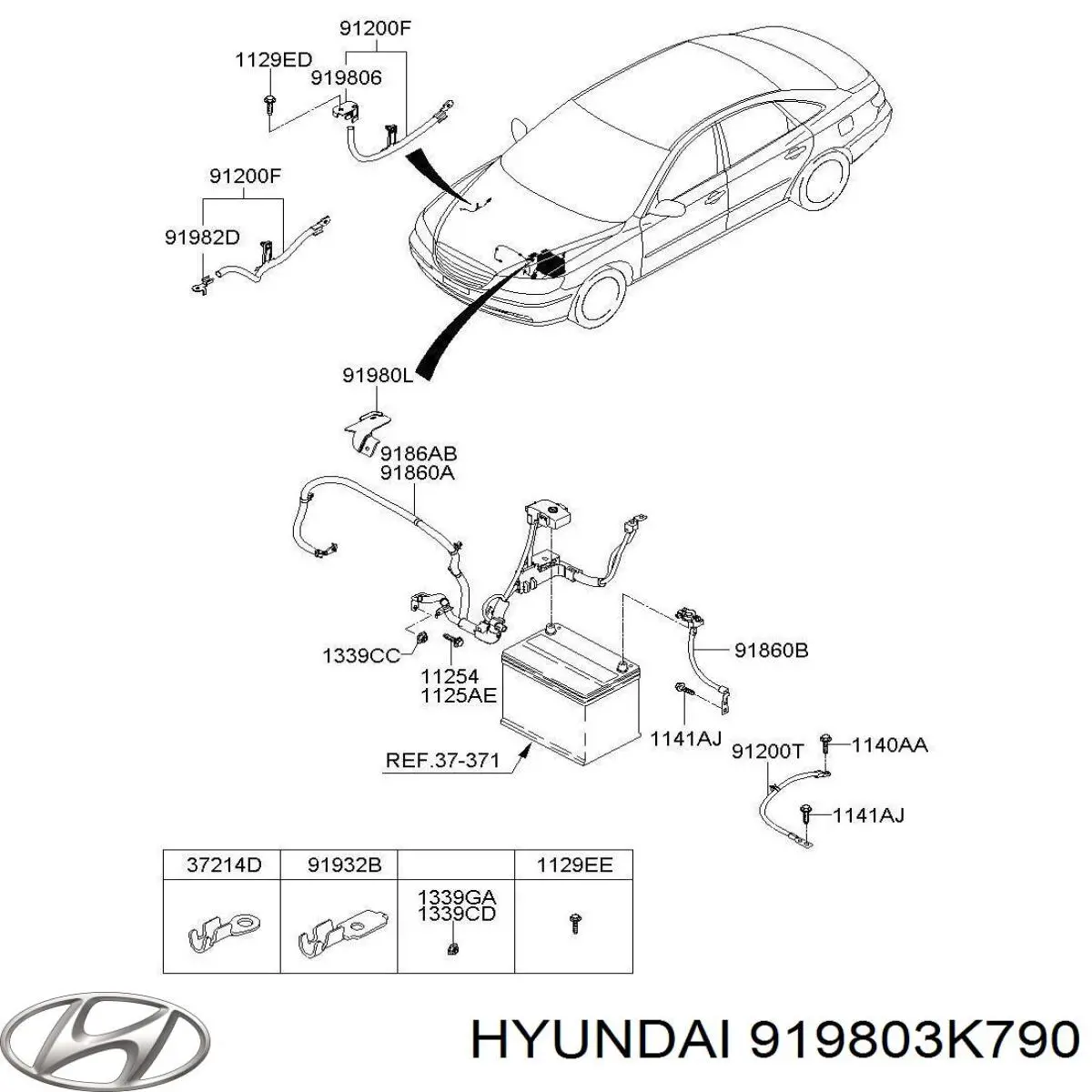  Hyundai/Kia 919803K790 ціна, від 8.87 USD