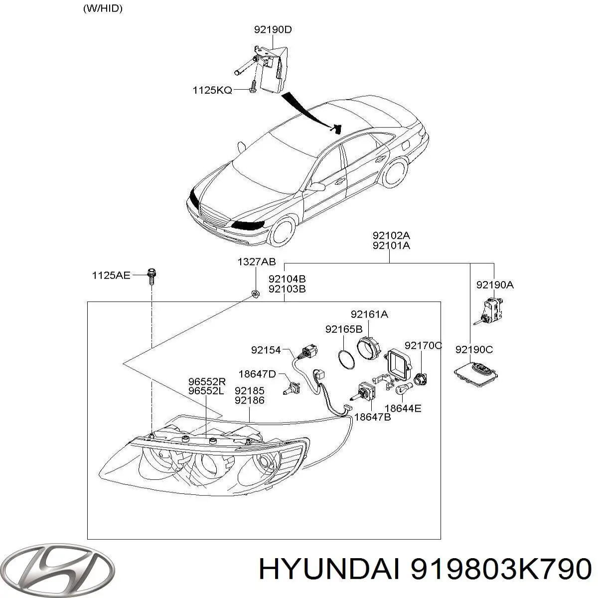 Купити 919803K790 Hyundai/Kia 