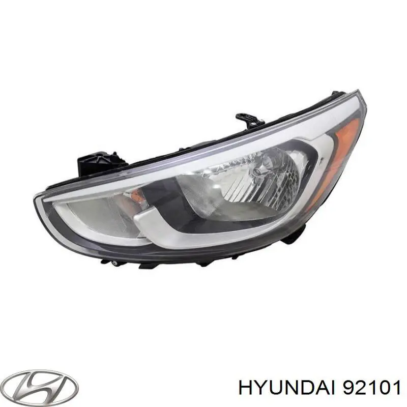 Фара ліва 92101 Hyundai/Kia