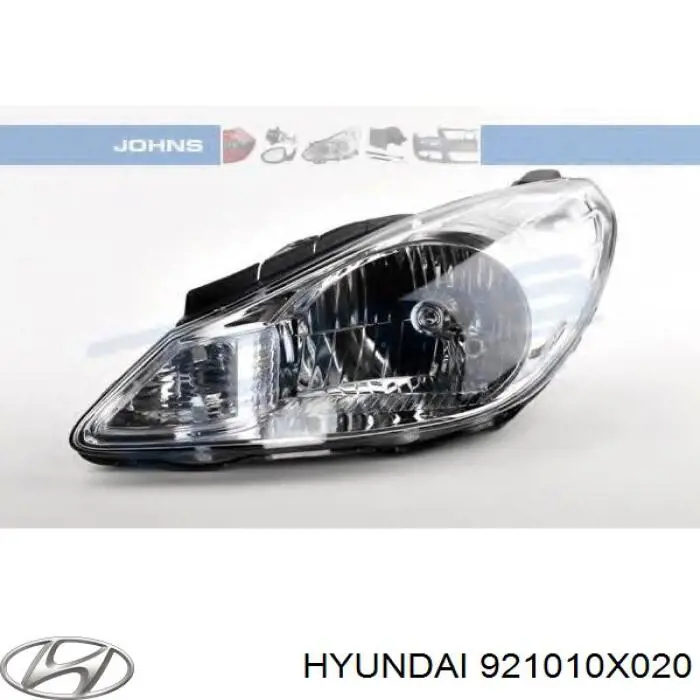 921010X020 Hyundai/Kia фара ліва