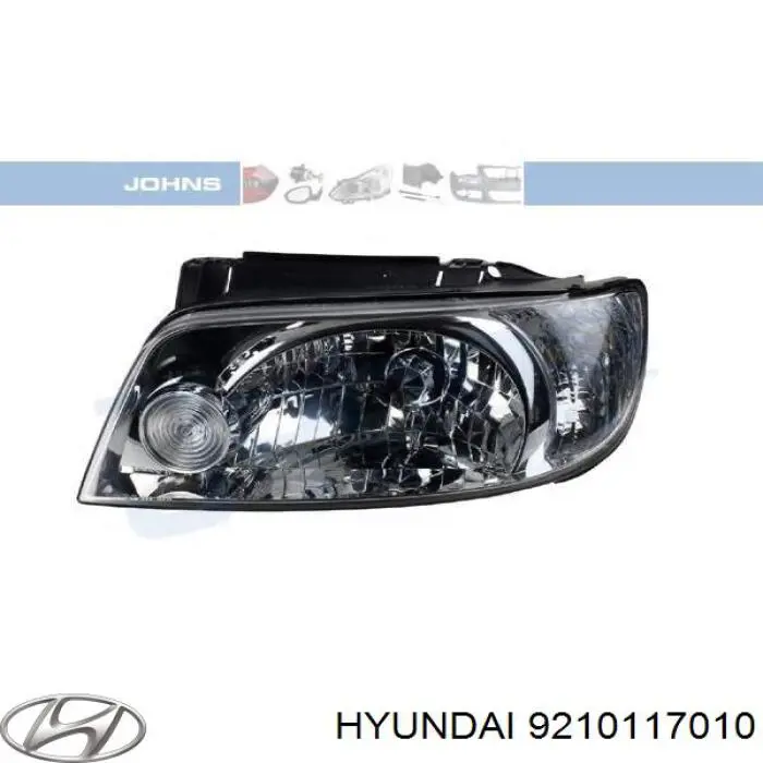 Фара ліва 9210117010 Hyundai/Kia