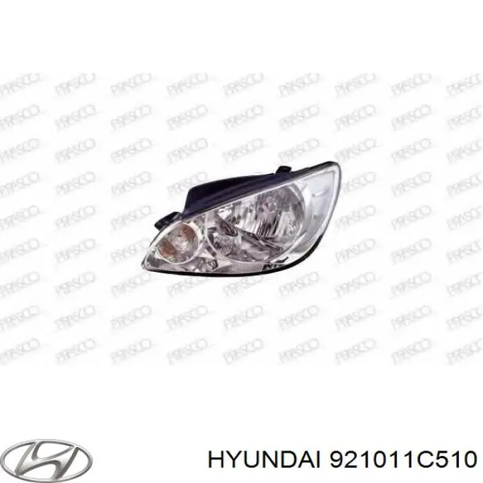 Фара ліва 921011C510 Hyundai/Kia