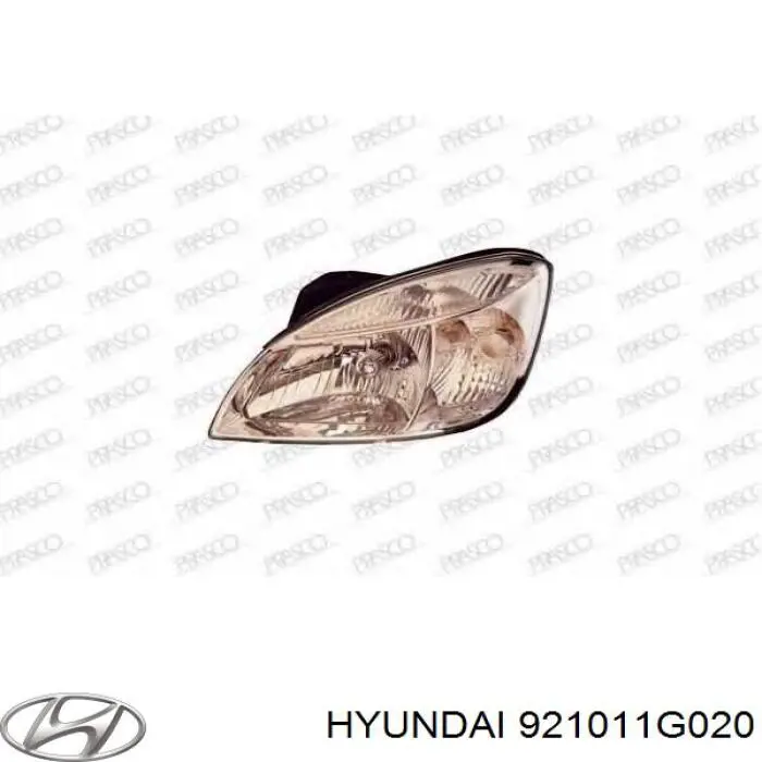 921011G020 Hyundai/Kia Фара дальнього світла в зборі