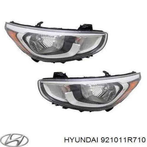 Фари Hyundai/Kia 921011R710 ціна, від 152.03 USD