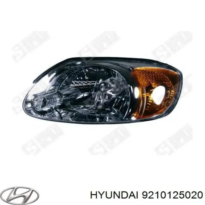 Фара ліва 9210125020 Hyundai/Kia
