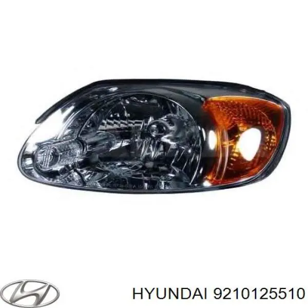 Купити 9210125510 Hyundai/Kia Основна фара в зборі ліва