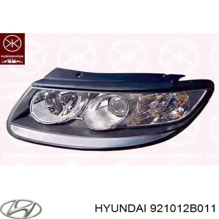 921012B011 Hyundai/Kia Фара дальнього світла в зборі