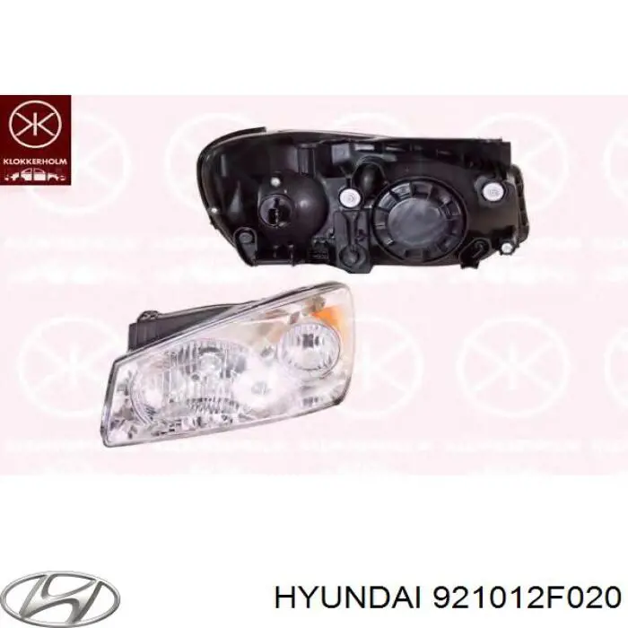Фара ліва 921012F020 Hyundai/Kia