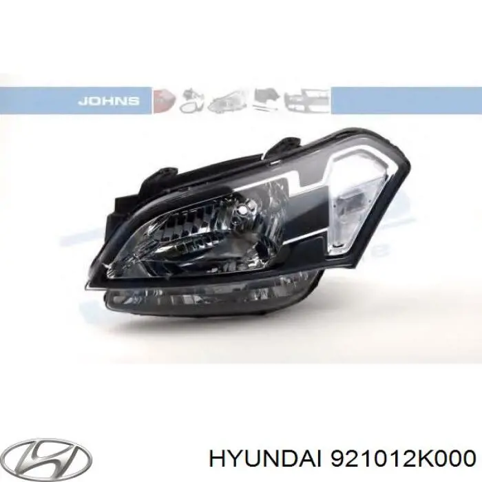 Фари Hyundai/Kia 921012K000 ціна, від 101.36 USD