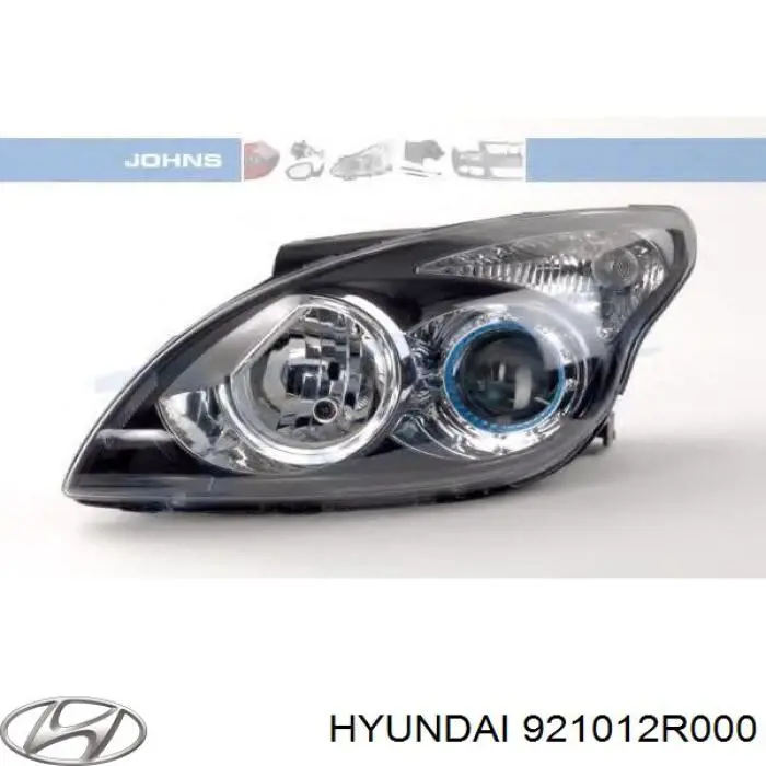 Фари Hyundai/Kia 921012R000 ціна, від 107.47 USD