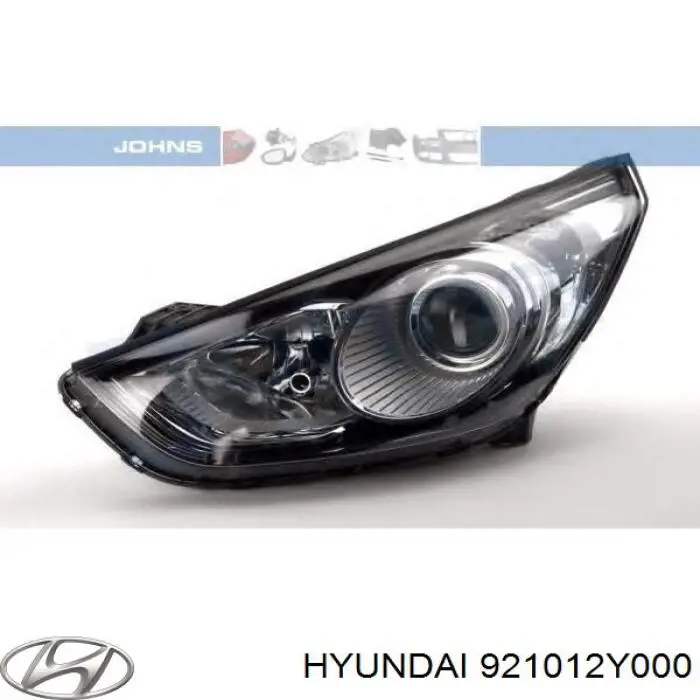 Купити 921012Y000 Hyundai/Kia Основна фара в зборі ліва