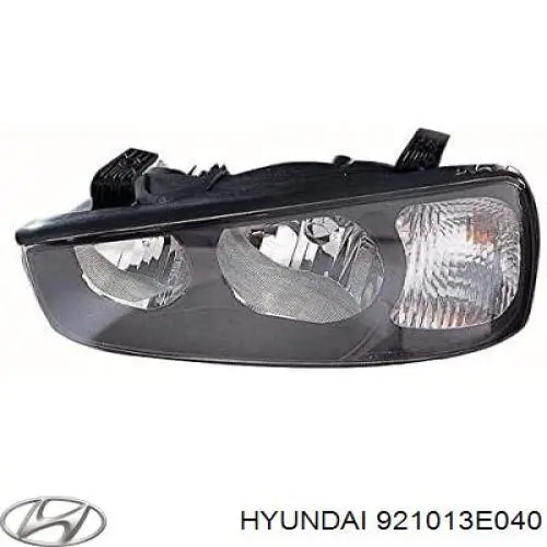 921013E040 Hyundai/Kia Фара дальнього світла в зборі
