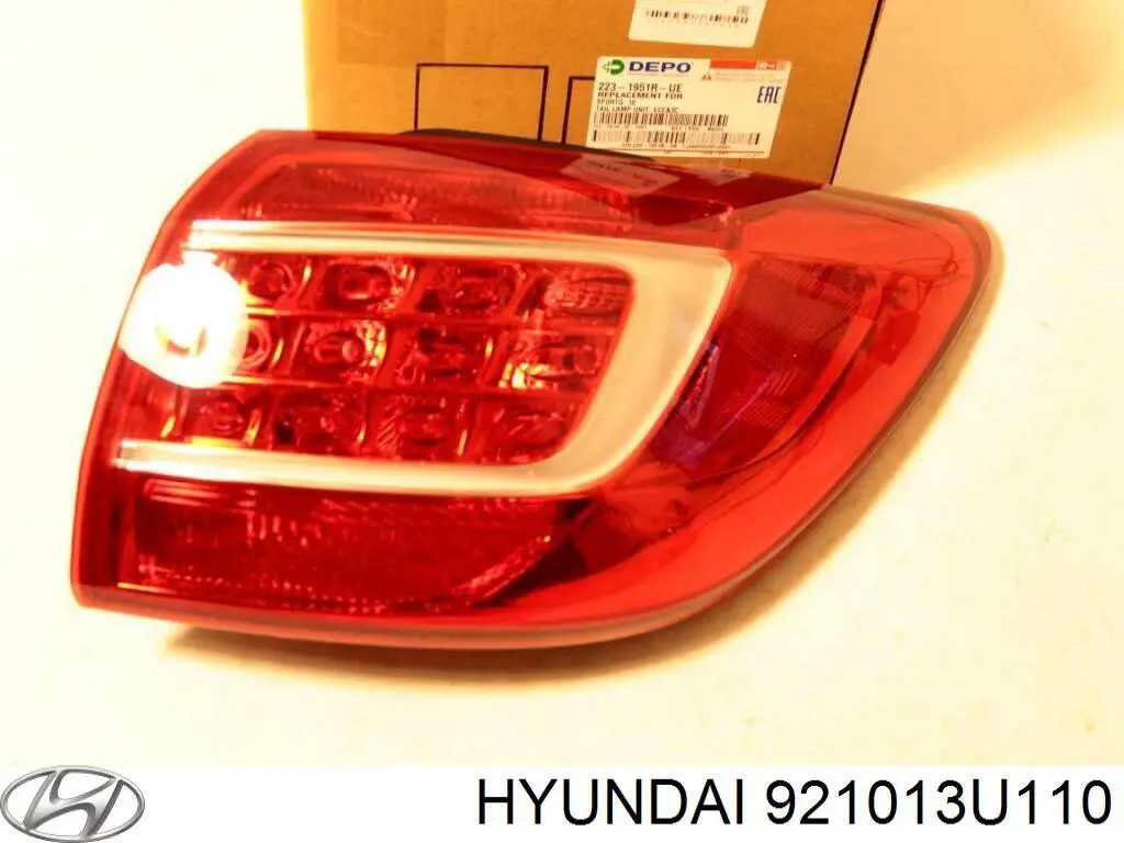 921013U110 Hyundai/Kia фара ліва