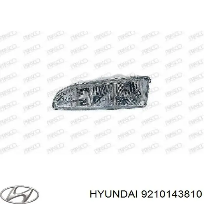 Ліва фара на Hyundai H100 P