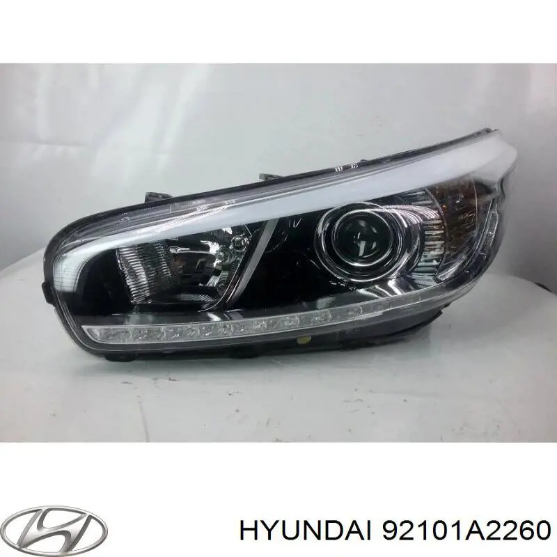 Фари Hyundai/Kia 92101A2260 ціна, від 126.66 USD