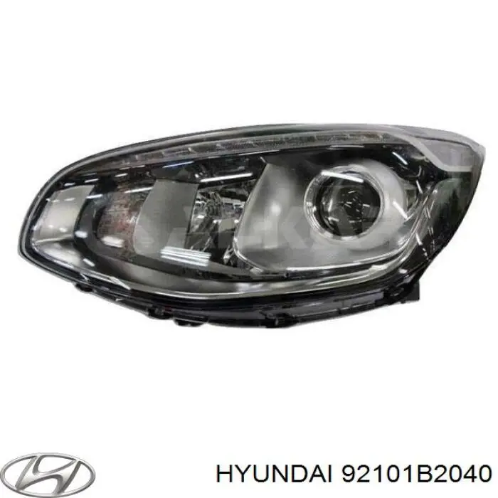 92101B2040 Hyundai/Kia Фара дальнього світла в зборі