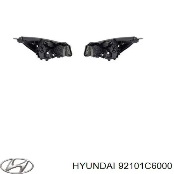 Купити 92101C6000 Hyundai/Kia Фари