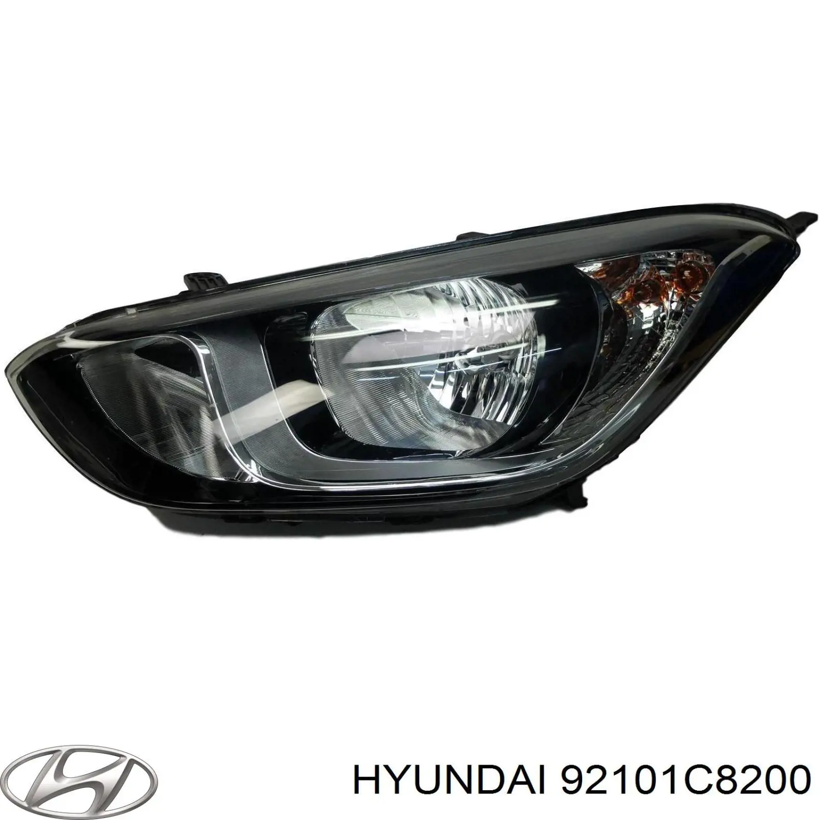92101C8200 Hyundai/Kia Фара дальнього світла в зборі