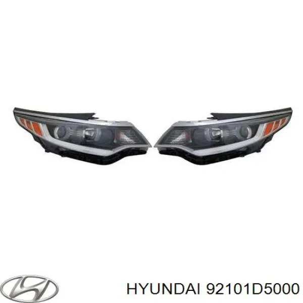 Купити 92101D5000 Hyundai/Kia Фари