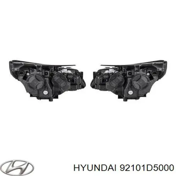 Фара ліва 92101D5000 Hyundai/Kia