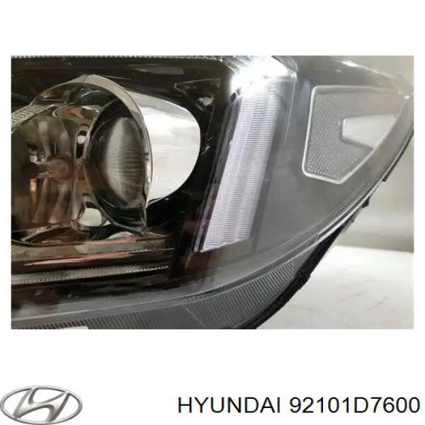 Фари Hyundai/Kia 92101D7600 ціна, від 786.93 USD
