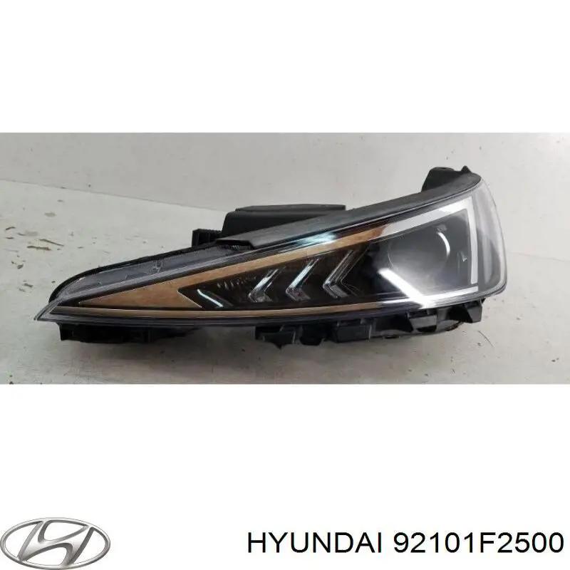 Фара дальнього світла в зборі Hyundai/Kia 92101F2500 ціна, від 338.37 USD