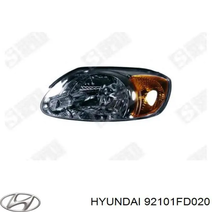 92101FD000 Hyundai/Kia фара ліва