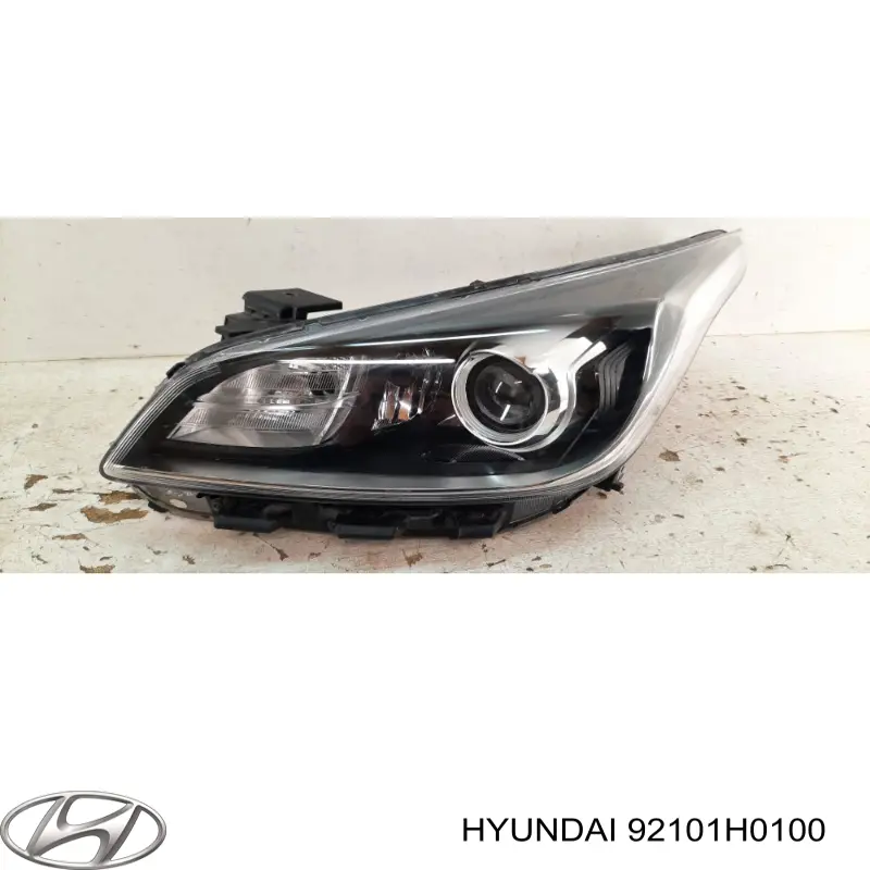 92101H0100 Hyundai/Kia Фара дальнього світла в зборі