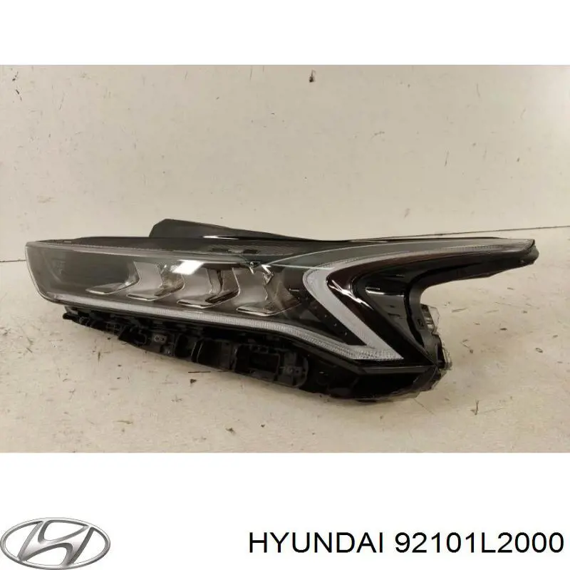 Фара дальнього світла в зборі Hyundai/Kia 92101L2000 ціна, від 633.47 USD