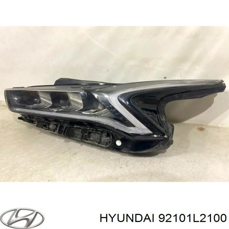 92101L2100 Hyundai/Kia Фара дальнього світла в зборі