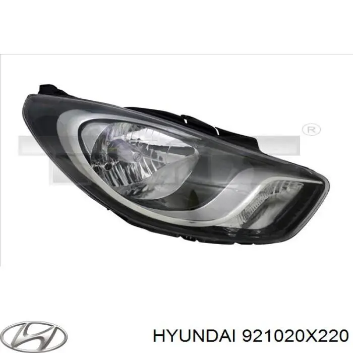 921020X220 Hyundai/Kia фара права