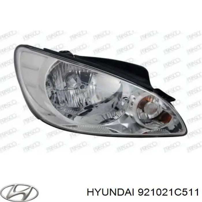 921021C511 Hyundai/Kia Фара правая