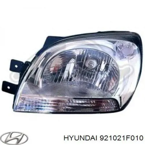 Основна фара - вставка Hyundai/Kia 921021F010 ціна, від 44.33 USD