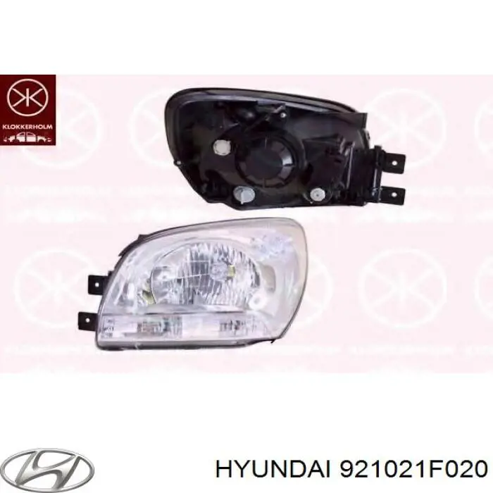 Фара права 921021F020 Hyundai/Kia