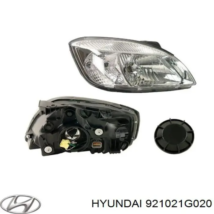 Фара права 921021G020 Hyundai/Kia