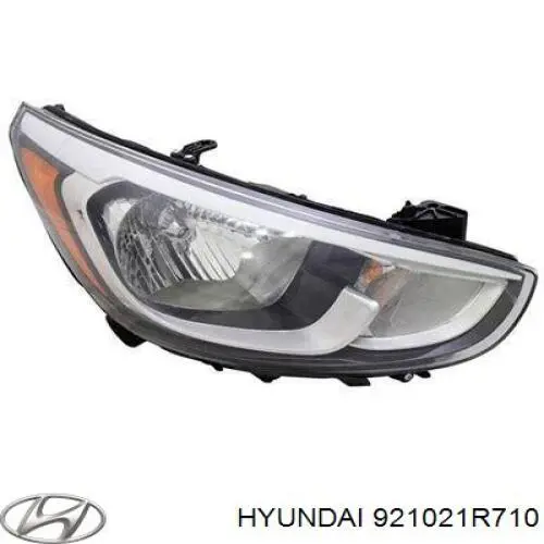921021R710 Hyundai/Kia Фара передня права