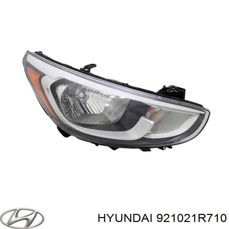 Основна фара - вставка Hyundai/Kia 921021R710 ціна, від 25.00 USD