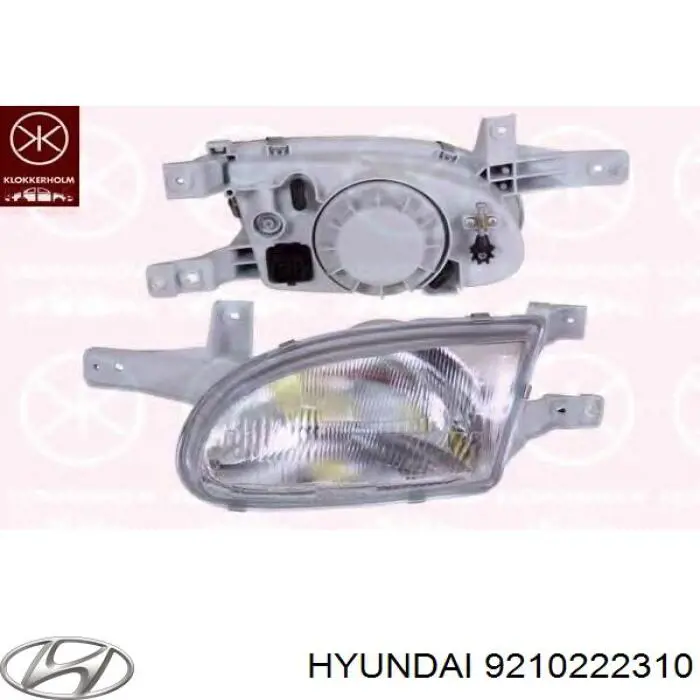 9210222310 Hyundai/Kia Фара передня права