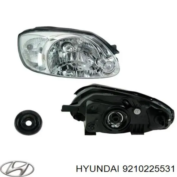 Купити 9210225531 Hyundai/Kia Права блок фара