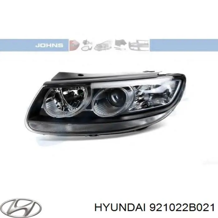Основна фара - вставка Hyundai/Kia 921022B021 ціна, від 112.87 USD