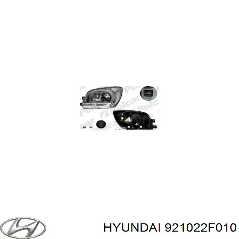 Фара права 921022F010 Hyundai/Kia