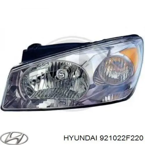 921022F220 Hyundai/Kia Основна фара - вставка