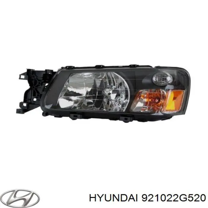 Фара правая Hyundai/Kia 921022G520 ціна, від 334.09 USD