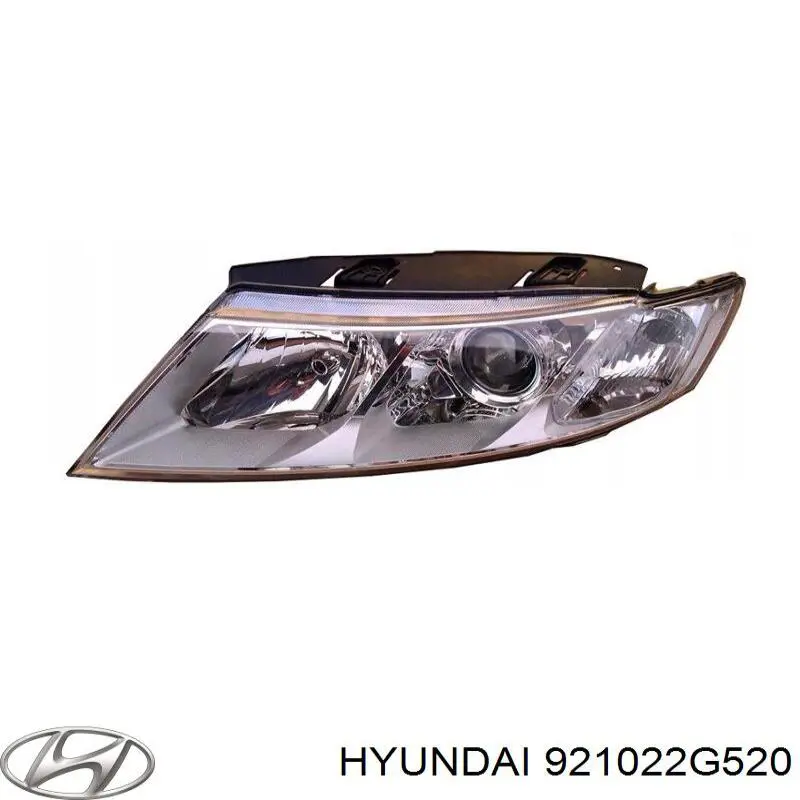 Купити 921022G520 Hyundai/Kia Права блок фара