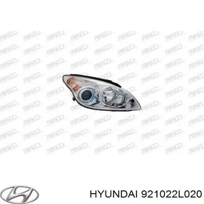 Фара права 921022L120 Hyundai/Kia