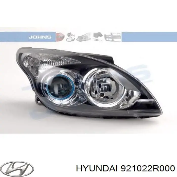 Основна фара - вставка Hyundai/Kia 921022R000 ціна, від 112.90 USD